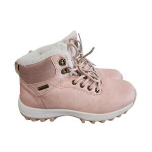 Mishansha Girls Pink Winter Boots Size 34